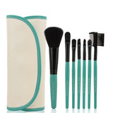 7-Piece Women Makeup Brush Set with Jewelry-Inspired Design