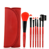 7-Piece Women Makeup Brush Set with Jewelry-Inspired Design