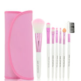 7-Piece Women Makeup Brush Set with Jewelry-Inspired Design