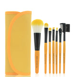 7-Piece Women Makeup Brush Set with Jewelry-Inspired Design