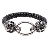 Vintage Tiger Bracelet for Men Tibetan Silver