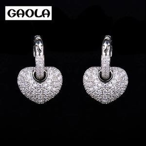 Crystal Charm Clip Earrings Hot GLE3550