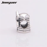 925-Sterling-Silver Windmill Charm Pendant for Jewelry Making