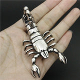 Big Scorpion Pendant Stainless Steel Punk Style Biker Pendant