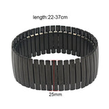Silver Stainless Steel Spring Bracelet Men Women B10027