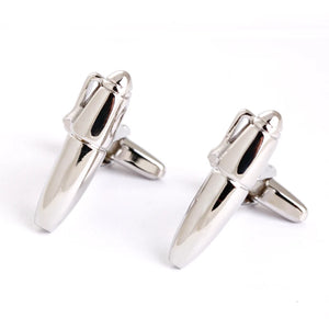 Fountain Pen Cufflinks - Stainless Steel for Men