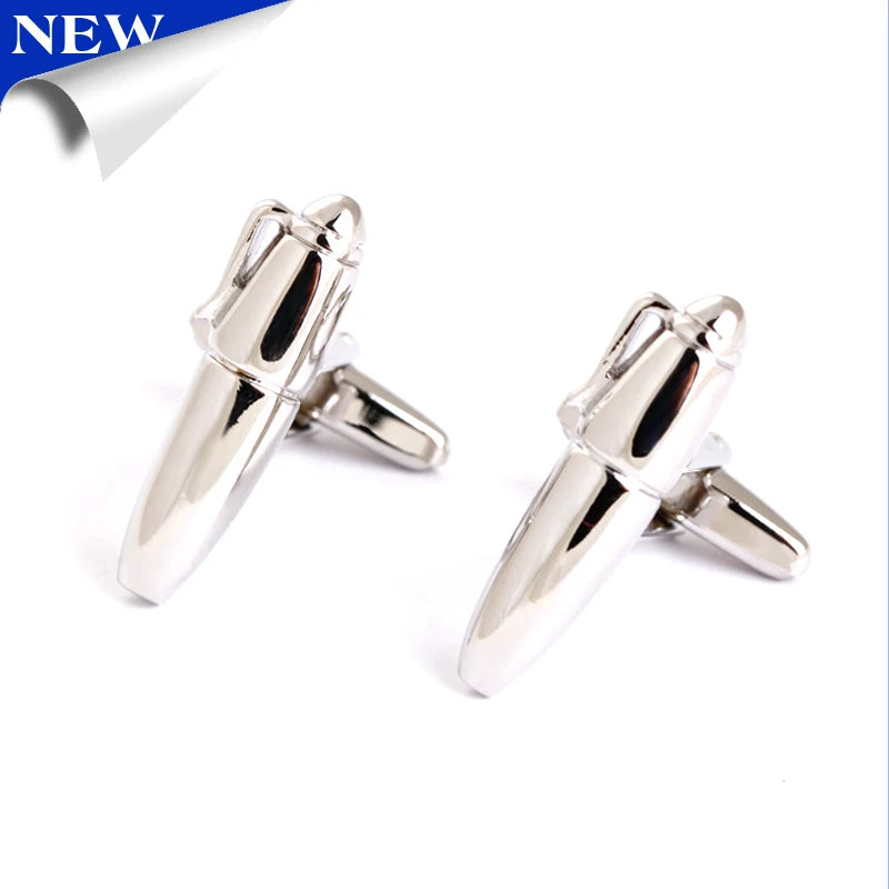 Fountain Pen Cufflinks - Stainless Steel for Men