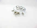 Sexy Harajuku Leather & Transparence Punk Goth Bracelet Bangle