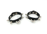 Sexy Harajuku Leather & Transparence Punk Goth Bracelet Bangle