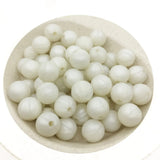 12mm Loose Pearl Bead Necklace Silicone Beads Teething