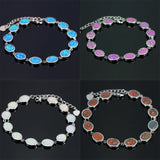 Opal Link Bracelet for Friendship Wedding Party SL006
