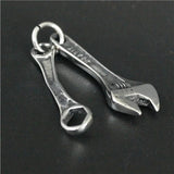 Motor Biker Spanner Pendant Stainless Steel
