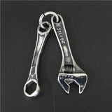 Motor Biker Spanner Pendant Stainless Steel