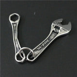 Motor Biker Spanner Pendant Stainless Steel