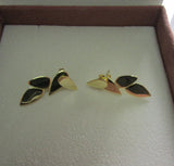 925 Silver Long Leaf High Polish Ladies Earring