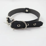 Punk Harajuku Clear Leather Triangle Choker Necklace Belt