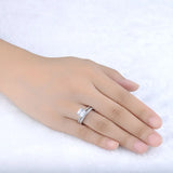 2pcs/set Women's Engagement Wedding Rings CC120