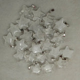 Natural Crystal Star Charm Pendants for Jewelry Making 50pcs/lot