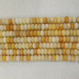 Natural Stone Round Abacus Charms Beads 6x10mm 130pcs/lot