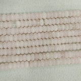 Round Natural Stone Abacus Charms Beads 6x10mm 130pcs/lot