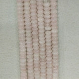 Round Natural Stone Abacus Charms Beads 6x10mm 130pcs/lot