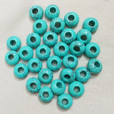 Round Shape Stone Beads with Big Hole for Bracelet Charms 50pcs/lot