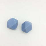 50pcs Silicone Beads Baby Teething Hexagon Chewing Safe Food Grade BPA Free