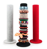 Velvet Display Storage Jewelry Organizer Stand Holder