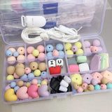 Silicone Beads Pacifier Clip Set for Eco Baby Teething