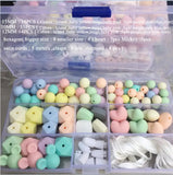 Silicone Beads Pacifier Clip Set for Eco Baby Teething
