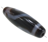 Tibetan Dzi Beads, Oval & Ruyi, 11x39mm, 5PCs/Lot