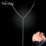 CZ Long Necklace Crystal Statement Necklaces & Pendants