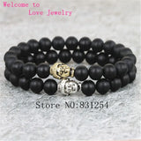Men Stone Bracelet Buddha Beads Bangle Charm Yoga Jewelry