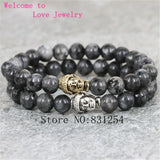 Men Stone Bracelet Buddha Beads Bangle Charm Yoga Jewelry
