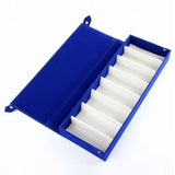 8 Slot Glasses Storage Case Display Stand Eyewear Protector Box