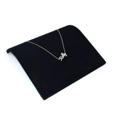 Velvet Necklace Display Stand Jewelry Holder Showcase 20*20CM
