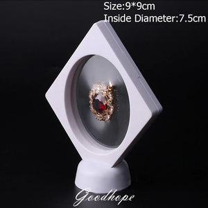Circular PET Elastic Membrane Ring Earring Bracelet Bangle Jewelry Packaging