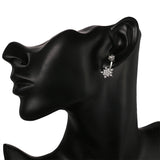 Simulation Pearl Eye Earrings Zircon Jewelry