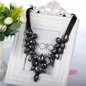 Crystal Choker Pendant Necklace Christmas Gift
