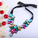 Crystal Choker Pendant Necklace Christmas Gift