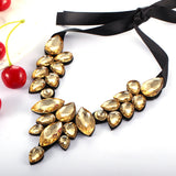 Crystal Choker Pendant Necklace Christmas Gift