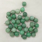 Green Aventurine Stone Ball Pendants 50pcs/lot