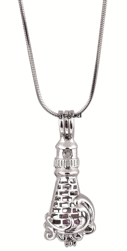 Romantic Essential Oil Pendant Locket Pearl Cage Wholesale