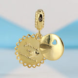 925 Silver You Are My Sunshine Charm Pendant
