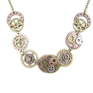 Steampunk Necklace Vintage Jewelry