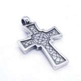 Jesus Cross Pendant Men's Stainless Steel Jewelry