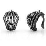 CZ Clip Earrings Rhinestone Wedding Party High Christmas