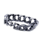 Rustic Retro Chain Bracelet Stainless Steel Band