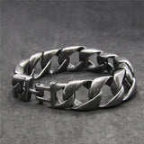 Rustic Retro Chain Bracelet Stainless Steel Band
