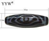 Phoenix Eye Natural Tibetan Dzi Beads 38x12x2.50mm Diy Jewelry Bracelet Necklace